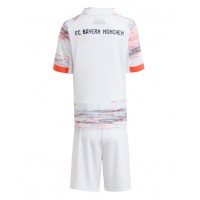 Bayern Munich Fotballklær Bortedraktsett Barn 2025-26 Kortermet (+ korte bukser)